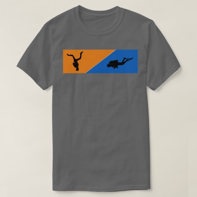 Camiseta Divisor Skydiving Skydive extrem Esporte 2 (Frente do Design)