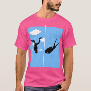 Camiseta Divisor Skydiving Skydive extrem Esporte 3
