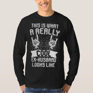 Camiseta Divorce Party cool Ex Husband Happy Divorce Men