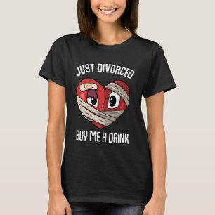 Camiseta Divorciado me comprar um Divórcio.