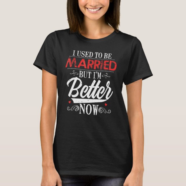 Camiseta Divorciado Separado Divórcio Divorciando (Frente)