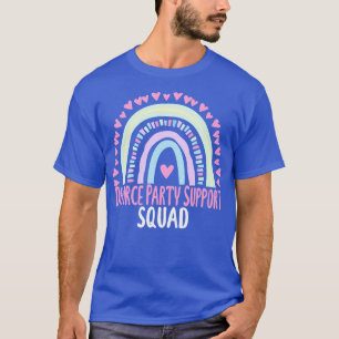 Camiseta Divorciar Partidas de Apoio à Esquadra de Mulheres