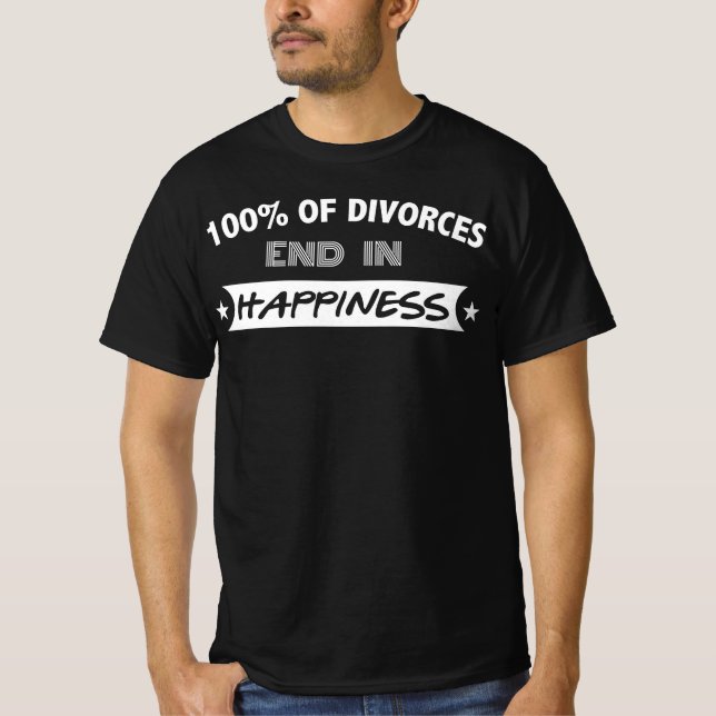 Camiseta Divorciar termina na felicidade - Divorciar o Divó (Frente)