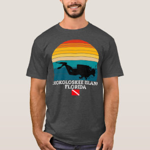 Camiseta Divórcio da Ilha dos EUA da Ilha Chokoloskee