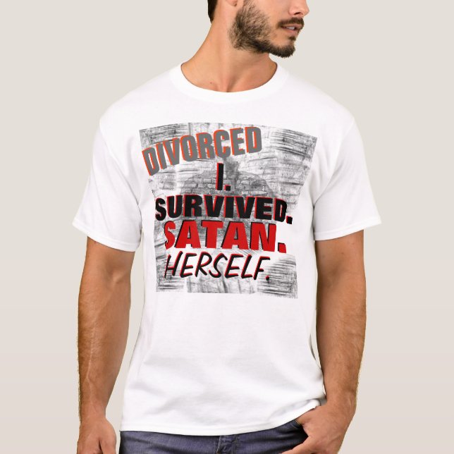 Camiseta Divórcio engraçado (Frente)