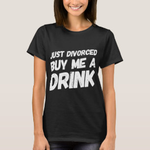 Camiseta Divorciou-Me Um Divórcio Engraçado De Humor.
