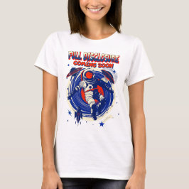 Camiseta Divulgação do cheio em breve | Astronauta flutuant