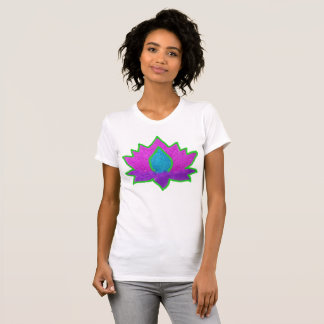 Camiseta Diwali glitter lotus