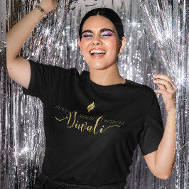 Camiseta Diwali health wealth wealth ouro
