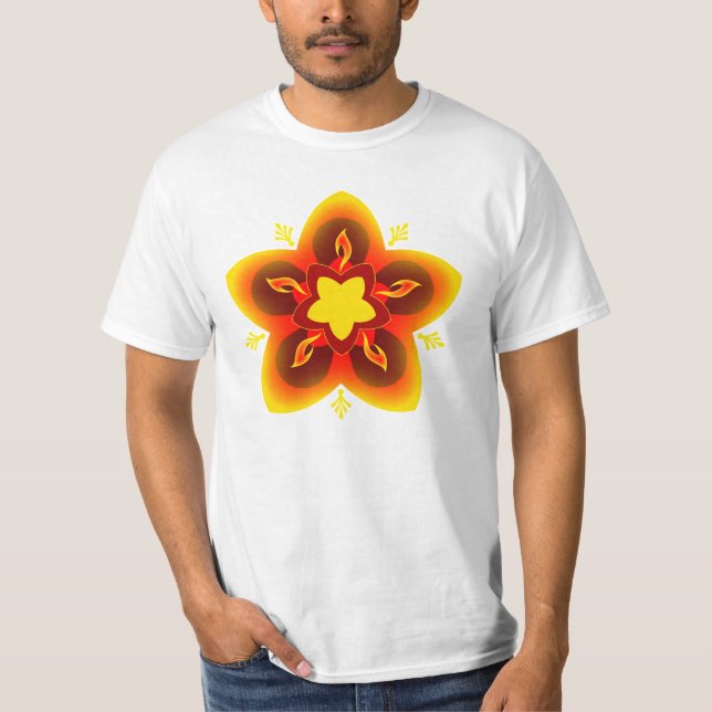 Camiseta diwali rangoli (Frente)