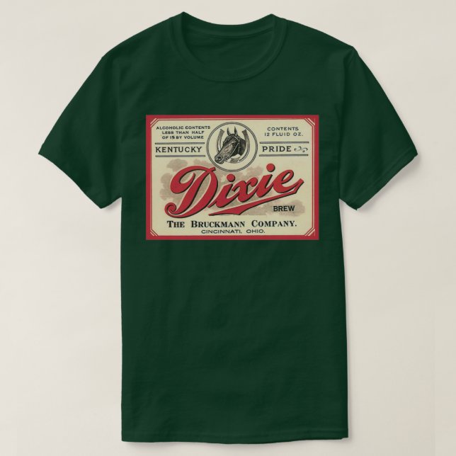 CAMISETA DIXIE BEER 7 (Frente do Design)