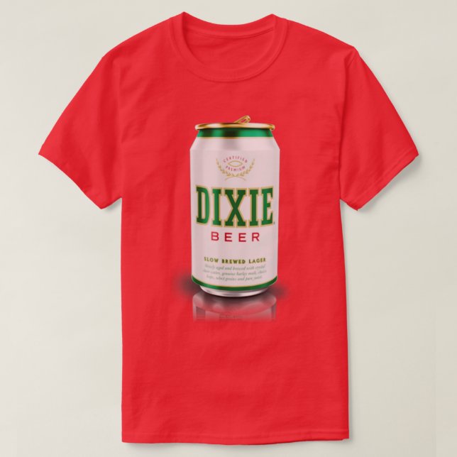Camiseta DIXIE BEER Classic TSirt (Frente do Design)
