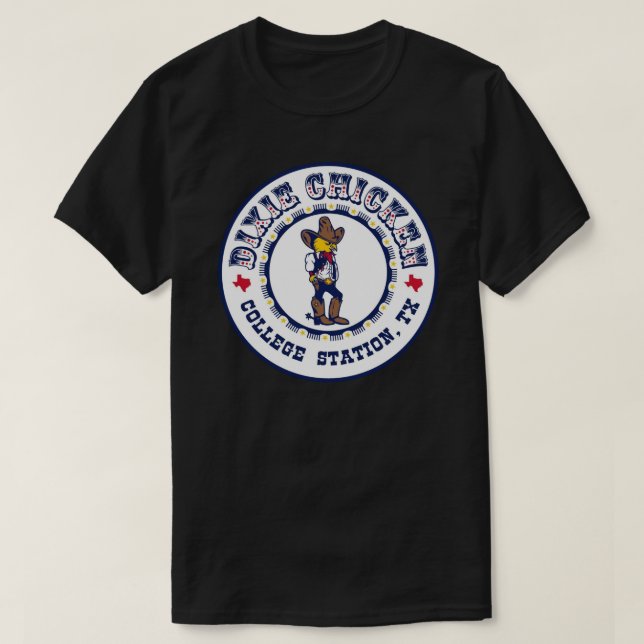 Camiseta Dixie Chicken Sticker.png (Frente do Design)