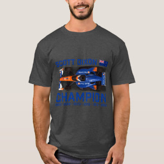 Camiseta Dixon Champion 2020 texto azul