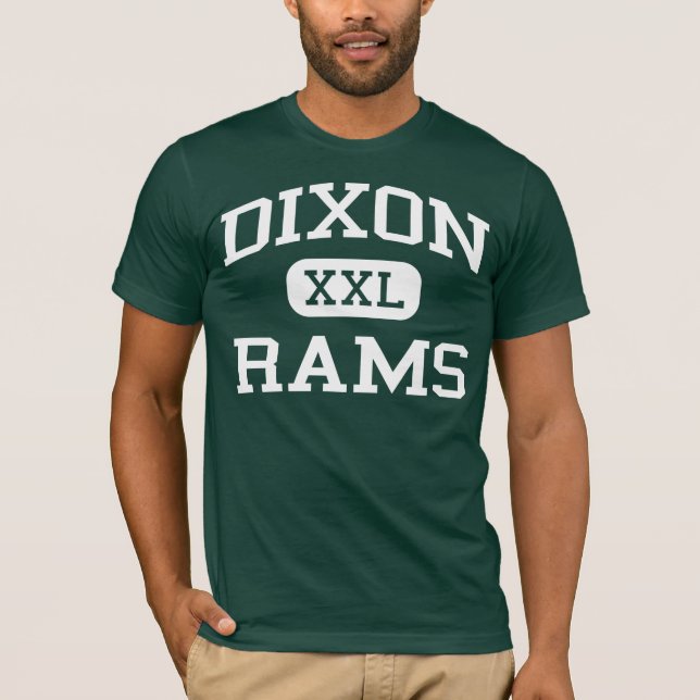 Camiseta Dixon - ram - segundo grau - Dixon Califórnia (Frente)