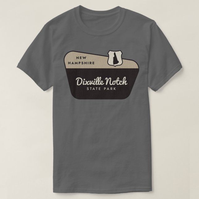 Camiseta Dixville Notch State Park New Hampshire Welcome Si (Frente do Design)