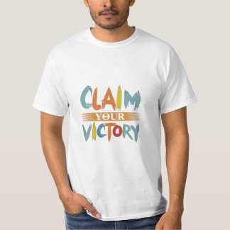 Camiseta diz sua vitória