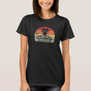 Camiseta Dizendo ao proprietário da Axolotl Retro I Axolotl