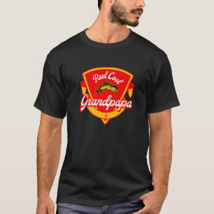 Camiseta Dizendo Avô Muito Legal de Pesca Ditados do Pescad