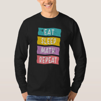 Camiseta Dizendo coisas engraçadas para professor de matemá
