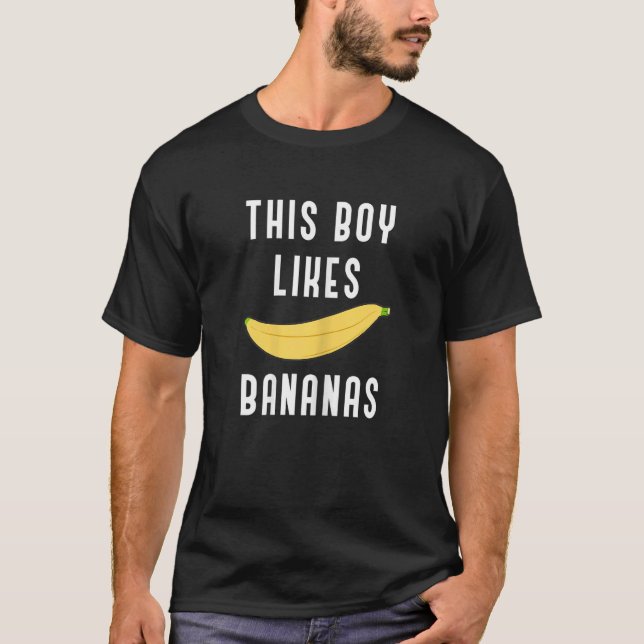 Camiseta Dizendo Comer Bananas Frutas Exóticas (Frente)