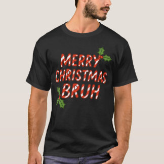 Camiseta Dizendo engraçado do meme Bruh Saudações Bro Joven
