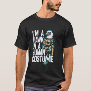 Camiseta Dizendo Fantasia de Pássaro Falcão Engraçado para