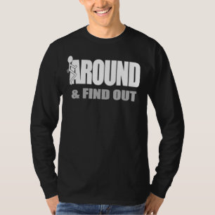 Camiseta Dizendo Funk E Descubra