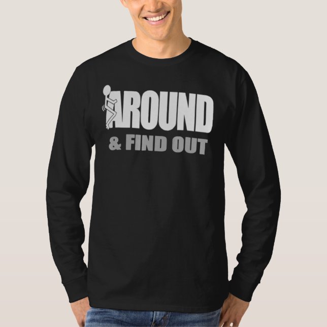 Camiseta Dizendo Funk E Descubra (Frente)