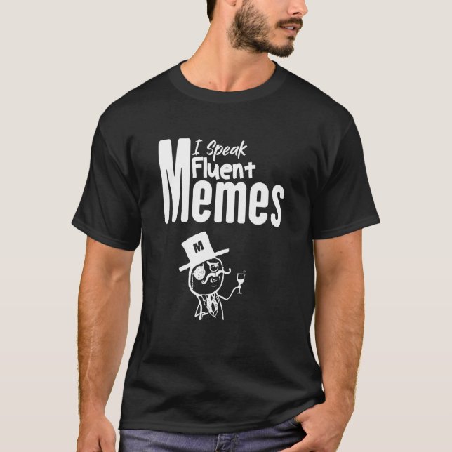 Camiseta Dizendo Memória Sarcástica Para Meme Falando Humor (Frente)