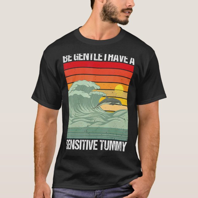 Camiseta Dizendo Que Retro Seja Gentil Eu Tenho Uma Tu Sens (Frente)