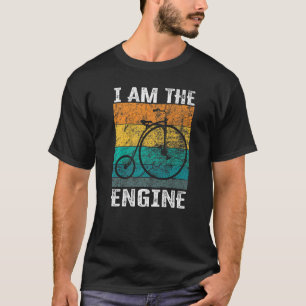 Camiseta Dizendo que sou o motor do ciclista Fan 7
