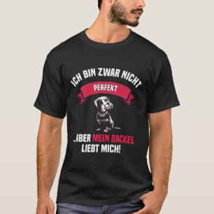 Camiseta Dizendo Rough Haired Dachshund Dachshund Dachshund