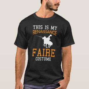 Camiseta Dizendo Slogan da Feira Renascentista Isto É Minha