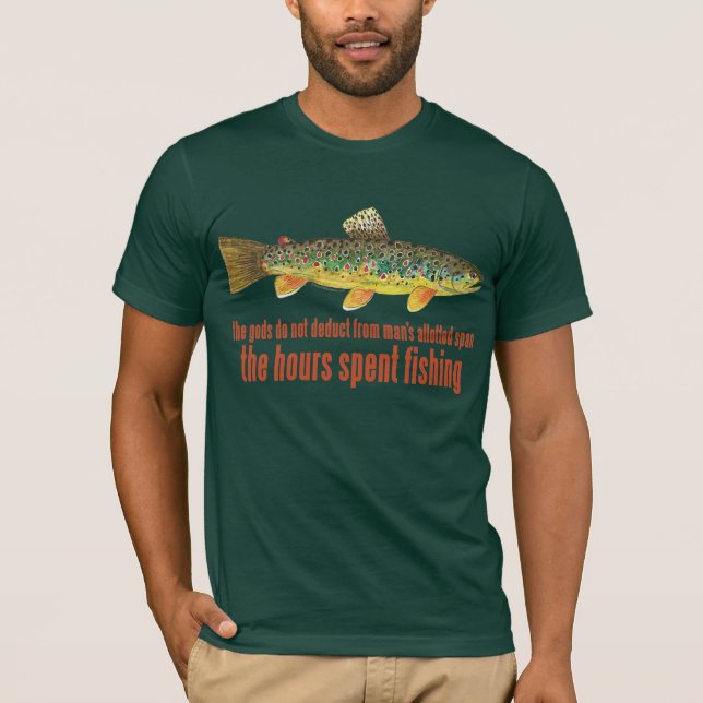 Camiseta Dizendo Velha Pesca (Frente)