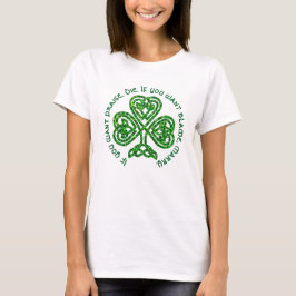 Camiseta Dizer do irlandês do Dia de São Patrício