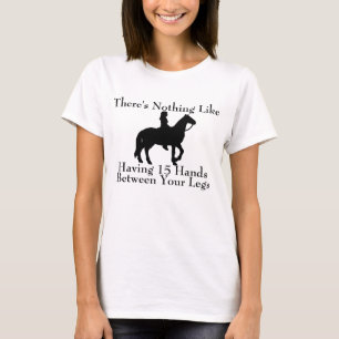 Camiseta Dizer engraçado do cavalo