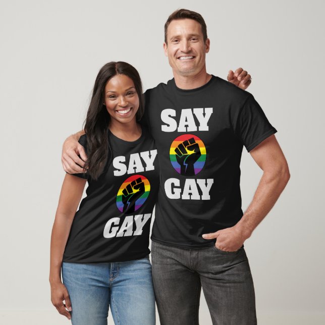 Camiseta DIZER GAY (Unissex)