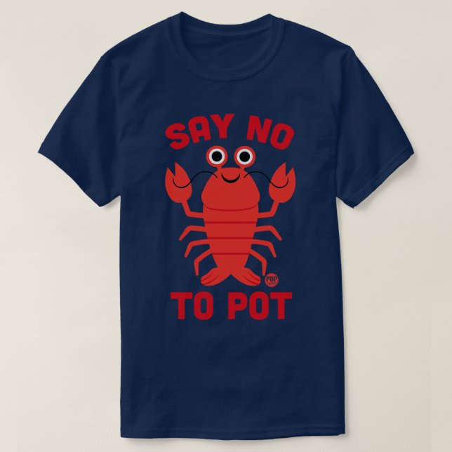 CAMISETA DIZER NÃO AO POTE (Frente do Design)