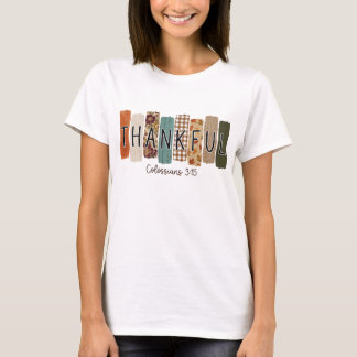 CAMISETA DIZER OUTONO DE OUTUBRO AGRADECIDO