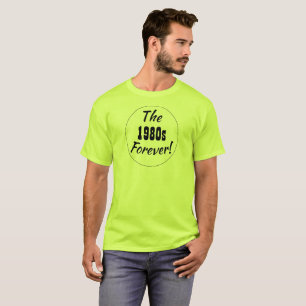 Camiseta dizer retro do divertimento 80s da década dos ano
