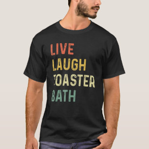 Camiseta Dizer Tendência & Divertido Torradeira de Banho Vi