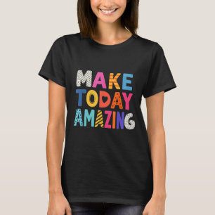 Camiseta Dizeres Motivacionais de Crescimento Incrível