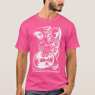 Camiseta Dj 23 Grafite Rave Roupas de Rua Soundsistem Músic