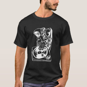 Camiseta Dj 23 Grafite Rave Streetwear Soundsistem Music P