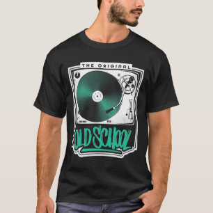 Camiseta Dj - A Velha Escola De Inversão Original Para O V