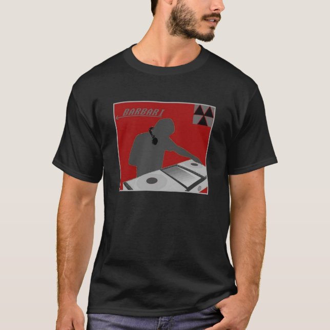 Camiseta DJ Barbari, Barbarization (Frente)