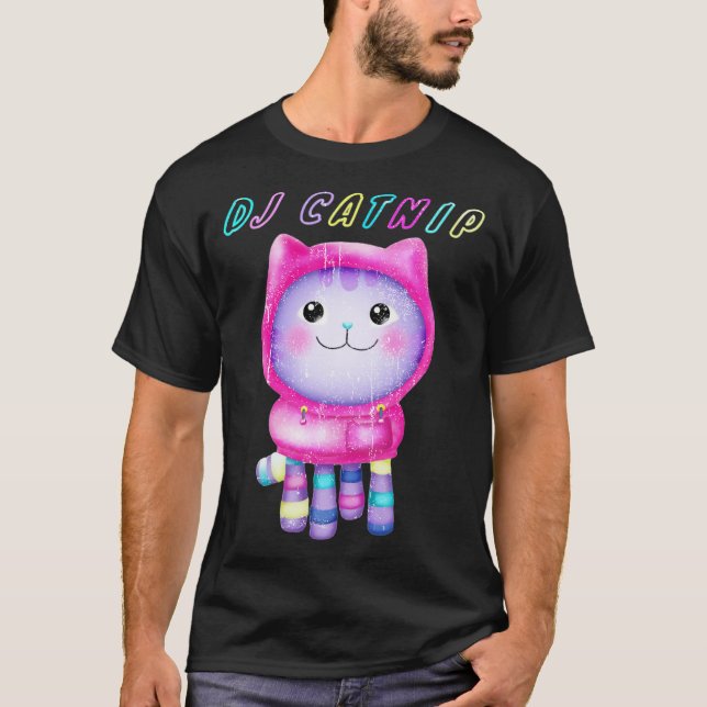 Camiseta DJ Catnip Girl (Frente)