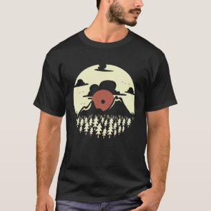 Camiseta Dj Club Natural Vintage Music Disco Record for Men