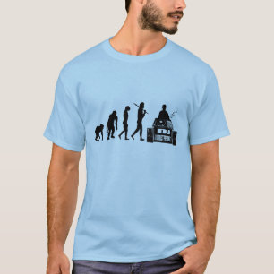 Camiseta DJ - Clube da música do vinil de MC do